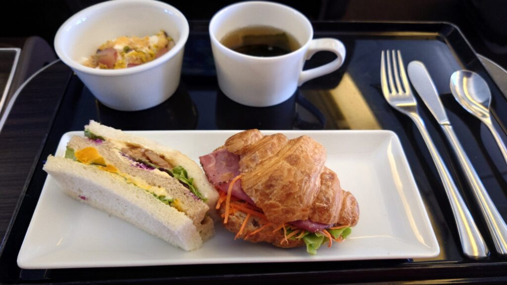 プレミアムクラス朝食