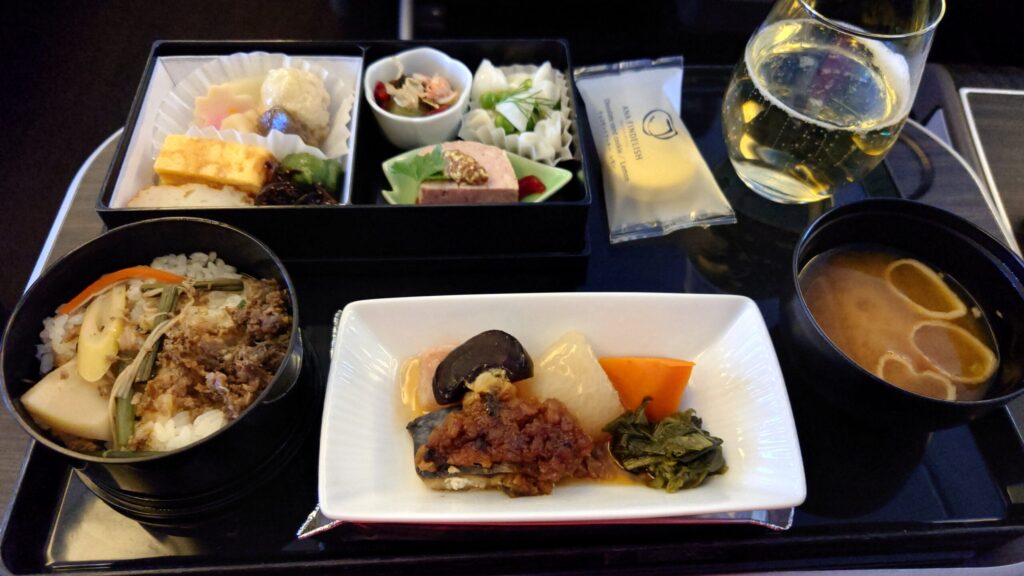 プレミアムクラス昼食